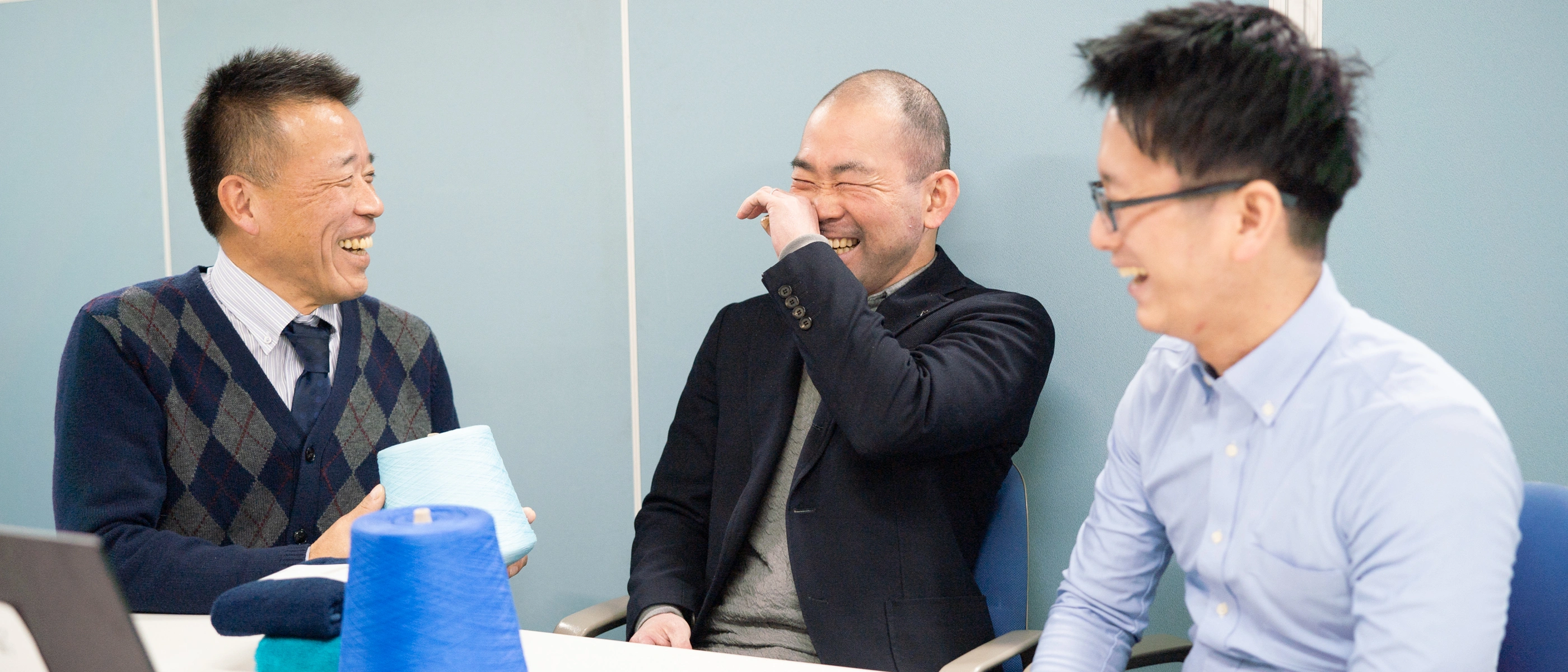 シキボウで働くキャリア入社者 - 2023年入社・繊維部門・営業（原料原糸課）