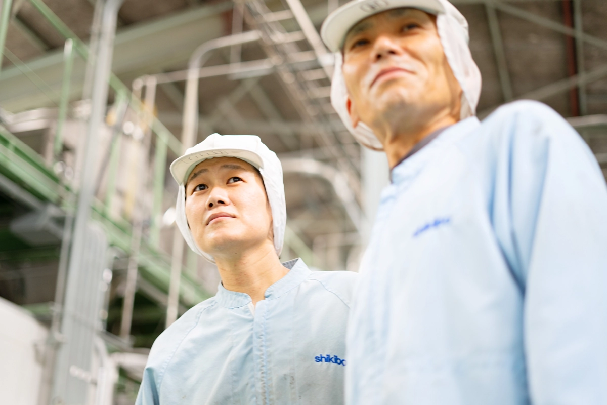 優しいベテランが多いのがシキボウ堺の特長です。